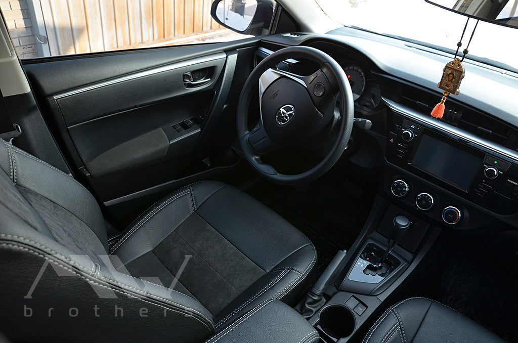 Set coprisedili su misura per Toyota Corolla (E170) (2013-2018), Leather Style