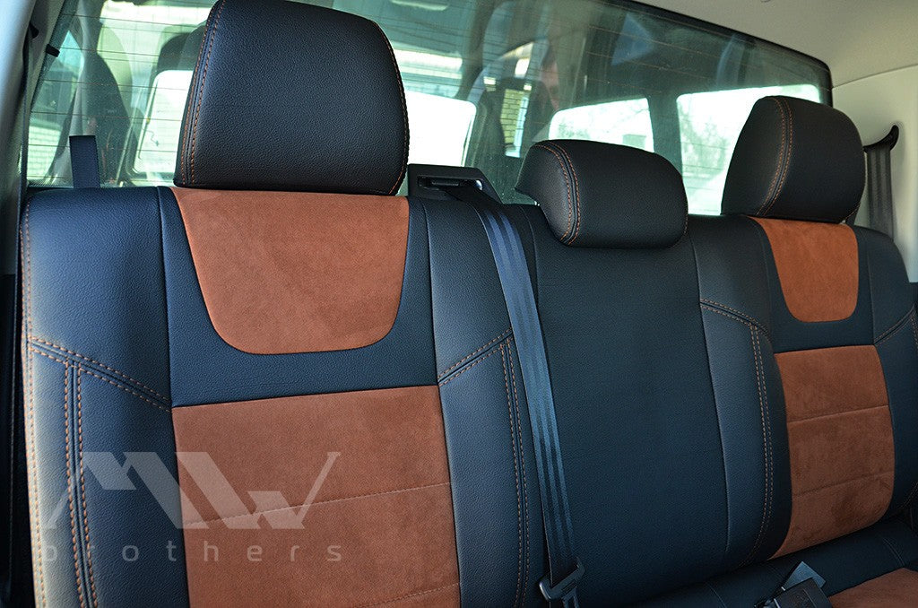 Set coprisedili su misura per Volkswagen Amarok 1 (2010-2020), Leather Style