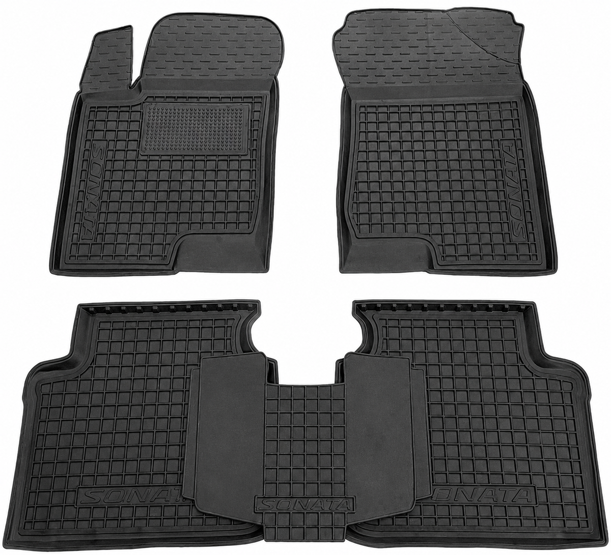 Set tappetini di gomma su misura per Hyundai Sonata NF (2004-2010)
