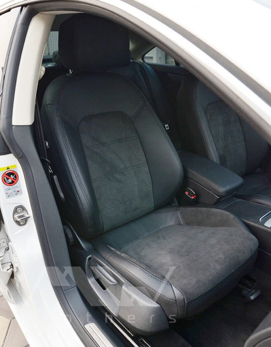 Passgenaue Sitzbezüge für Volkswagen Passat CC (2008–2016), Lederoptik