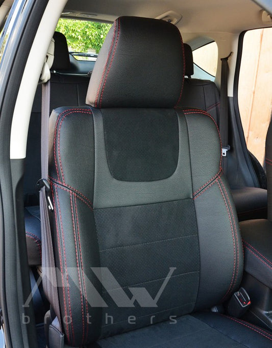 Passgenaue Sitzbezüge für Honda CR-V IV (2012–2017), Lederoptik