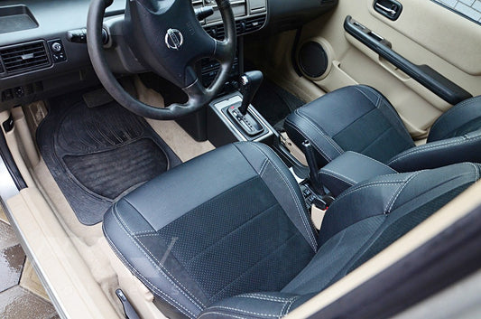 Set coprisedili su misura per Nissan X-Trail T30 (2001-2007), Leather Style