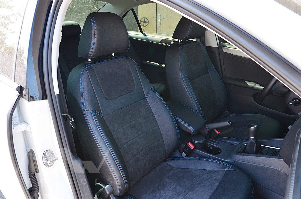 Set coprisedili su misura per Volkswagen Jetta VI (2010–2019), Leather Style