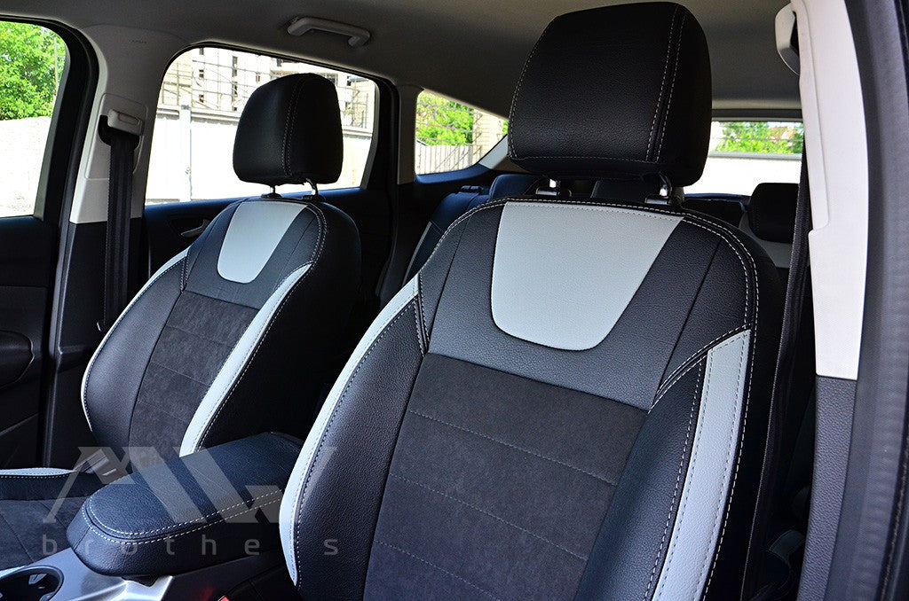 Set coprisedili su misura per Ford Kuga 2 (2016-2019) Restyling, Leather Style