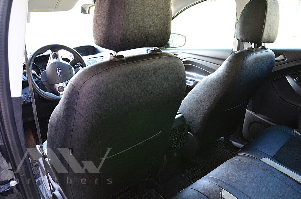 Set coprisedili su misura per Ford Kuga 2 (2016-2019) Restyling, Leather Style