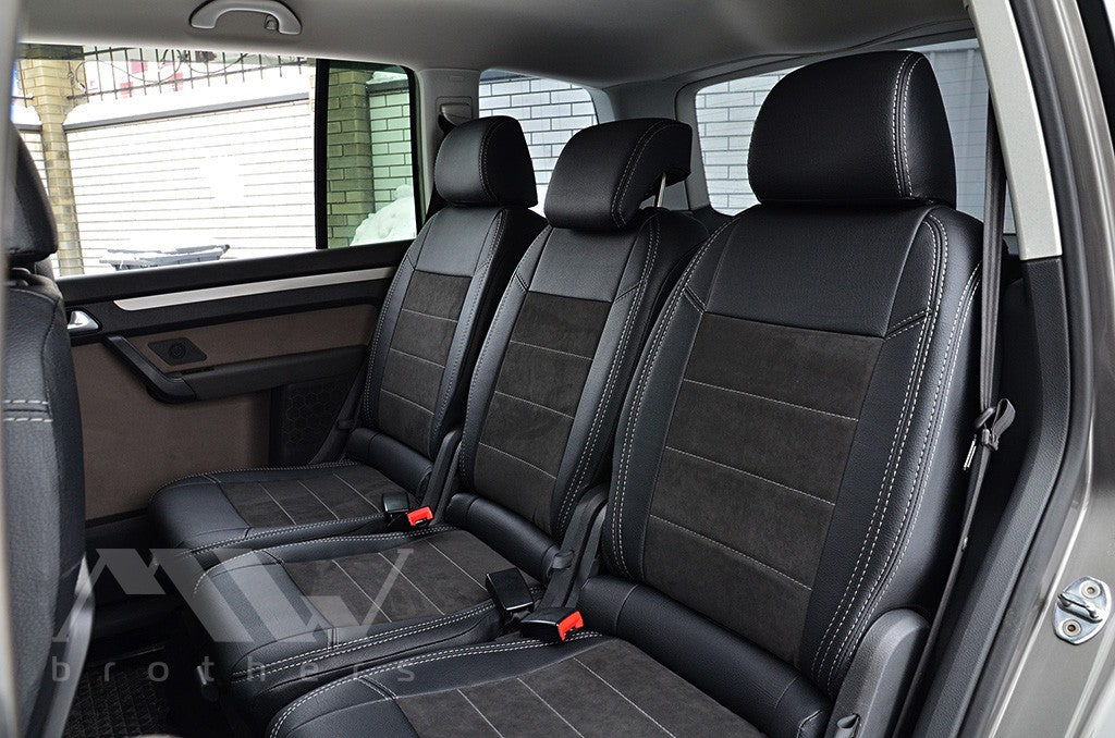 Set coprisedili su misura per Volkswagen Touran 1 (2003-2015), Leather Style
