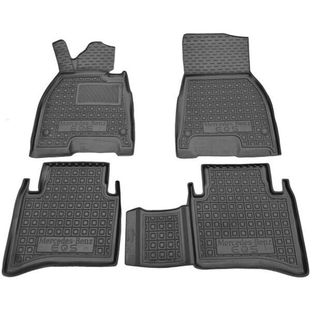 Set tappetini di gomma su misura per Mercedes-Benz EQS (V297) (dal 2021)