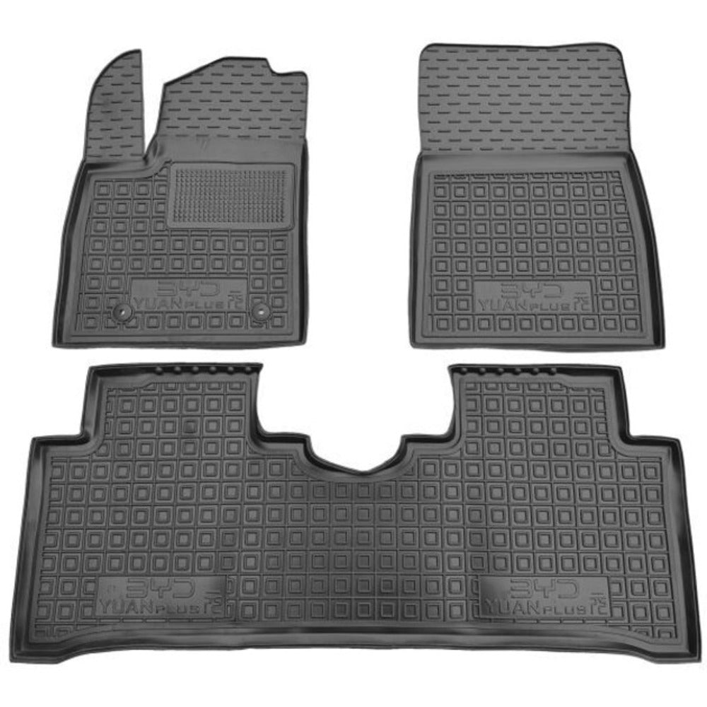Set tappetini di gomma su misura per BYD Atto 3 (Yuan Plus) (2022-oggi)