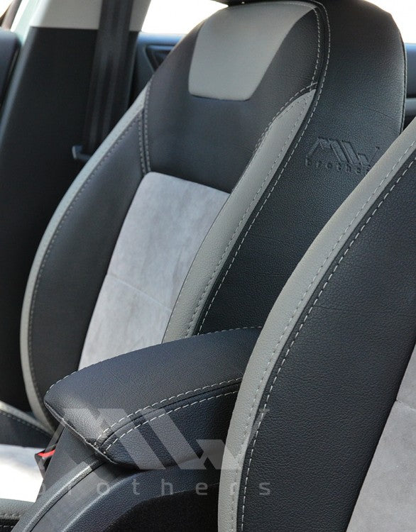 Set coprisedili su misura per Skoda Octavia A5 (2004-2013), Leather Style