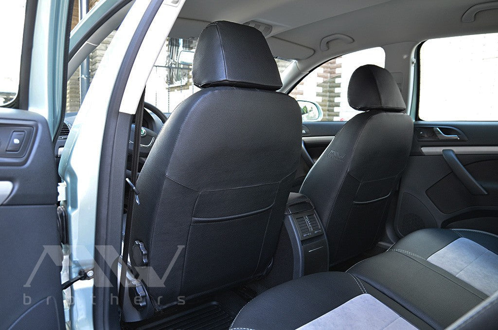 Set coprisedili su misura per Skoda Octavia A5 (2004-2013), Leather Style