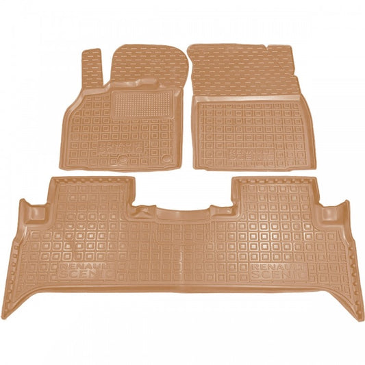 Passgenaue Gummimatten für Renault Scenic III (2009–2016)