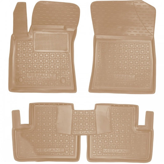 Passgenaue Gummimatten für Renault Megane 4 (2016-2024)