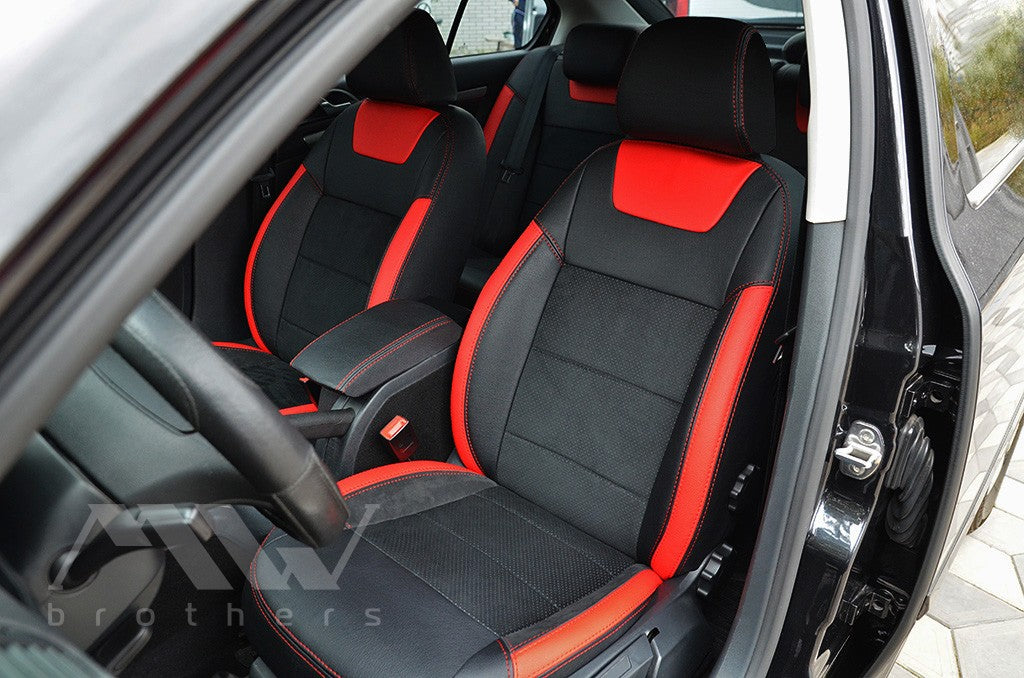 Set coprisedili su misura per Skoda Octavia A5 (2004-2013), Leather Style