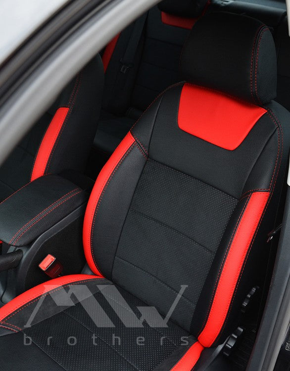 Set coprisedili su misura per Skoda Octavia A5 (2004-2013), Leather Style