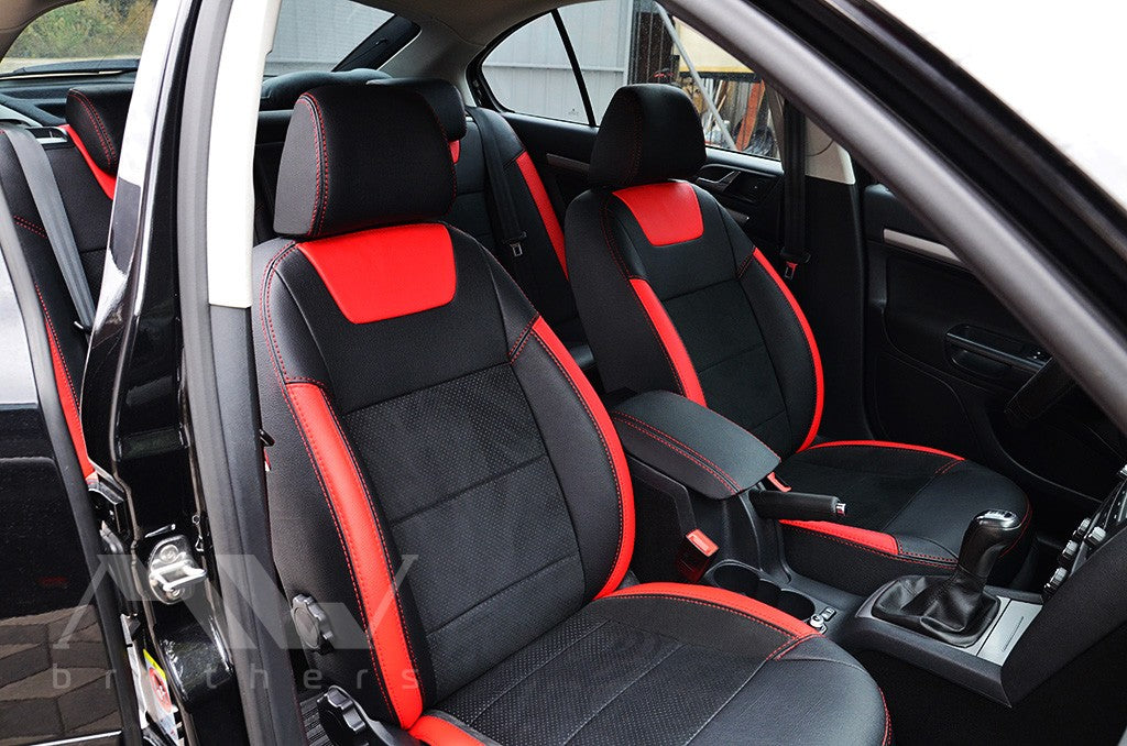 Set coprisedili su misura per Skoda Octavia A5 (2004-2013), Leather Style