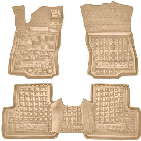 Maßgefertigter Gummifußmattensatz für Subaru Forester 6 SL (ab 2024)