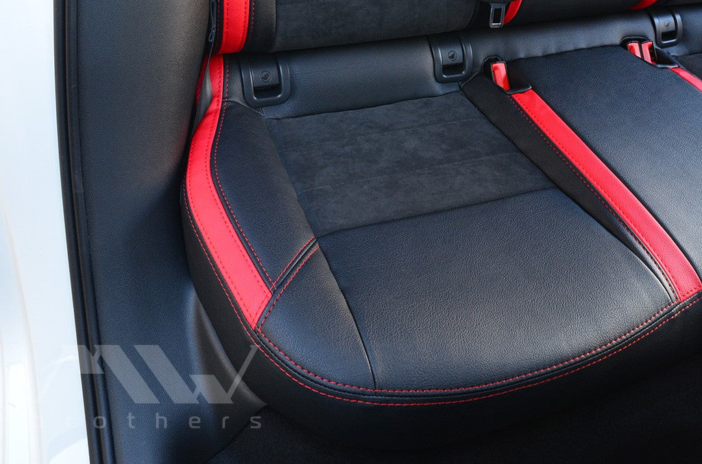 Set coprisedili su misura per Skoda Octavia A7 Ambition, Elegance (2013-2016), Leather Style
