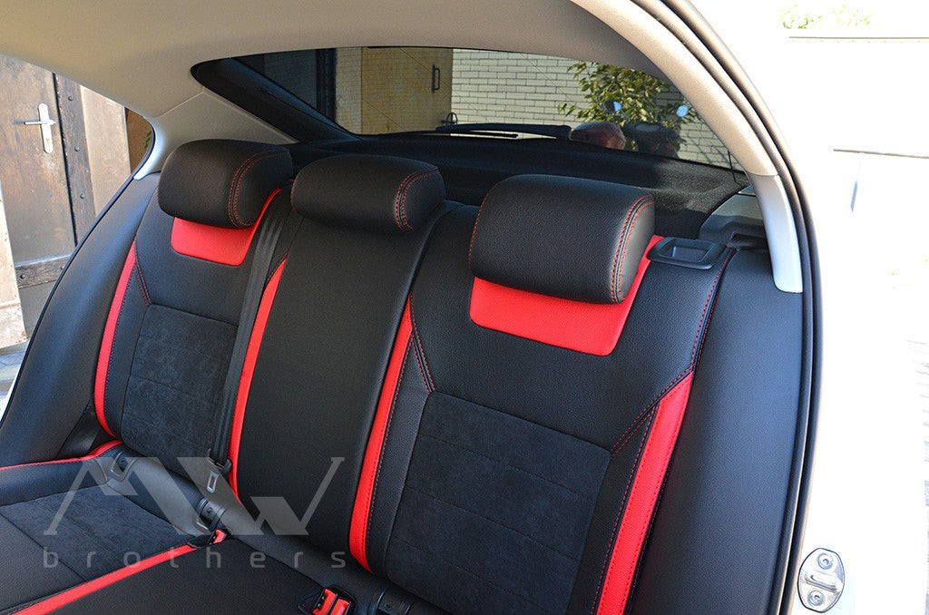 Set coprisedili su misura per Skoda Octavia A7 Ambition, Elegance (2013-2016), Leather Style