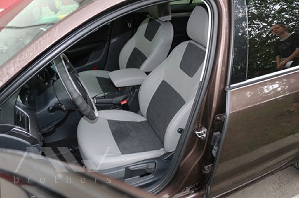 Set coprisedili su misura per Skoda Octavia A7 Ambition, Elegance (2013-2016), Leather Style