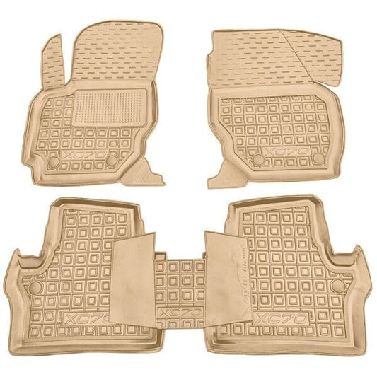 Maßgefertigter Gummimattensatz für Volvo XC70 (2007-2016)