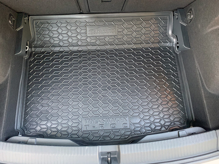 Tappetino di gomma su misura vasca baule per Volkswagen T-Roc (2017 in poi)