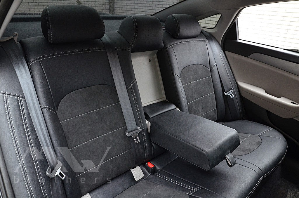 Set coprisedili su misura per Hyundai Sonata LF (2014-2019), Leather Style