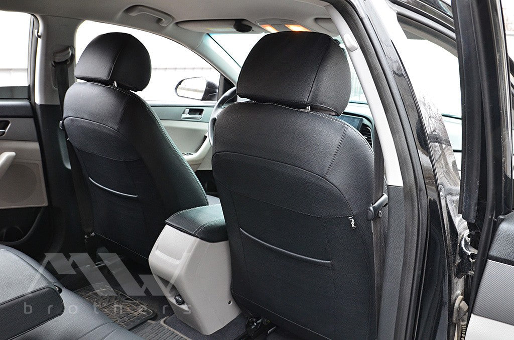 Set coprisedili su misura per Hyundai Sonata LF (2014-2019), Leather Style
