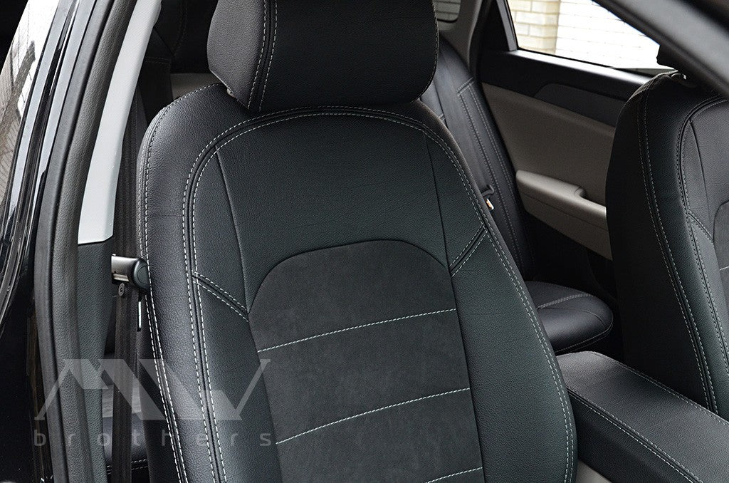 Set coprisedili su misura per Hyundai Sonata LF (2014-2019), Leather Style