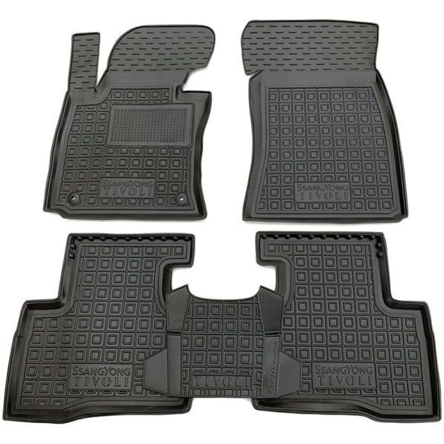 Maßgefertigte Gummifußmatten für SsangYong Tivoli (2015-2023)