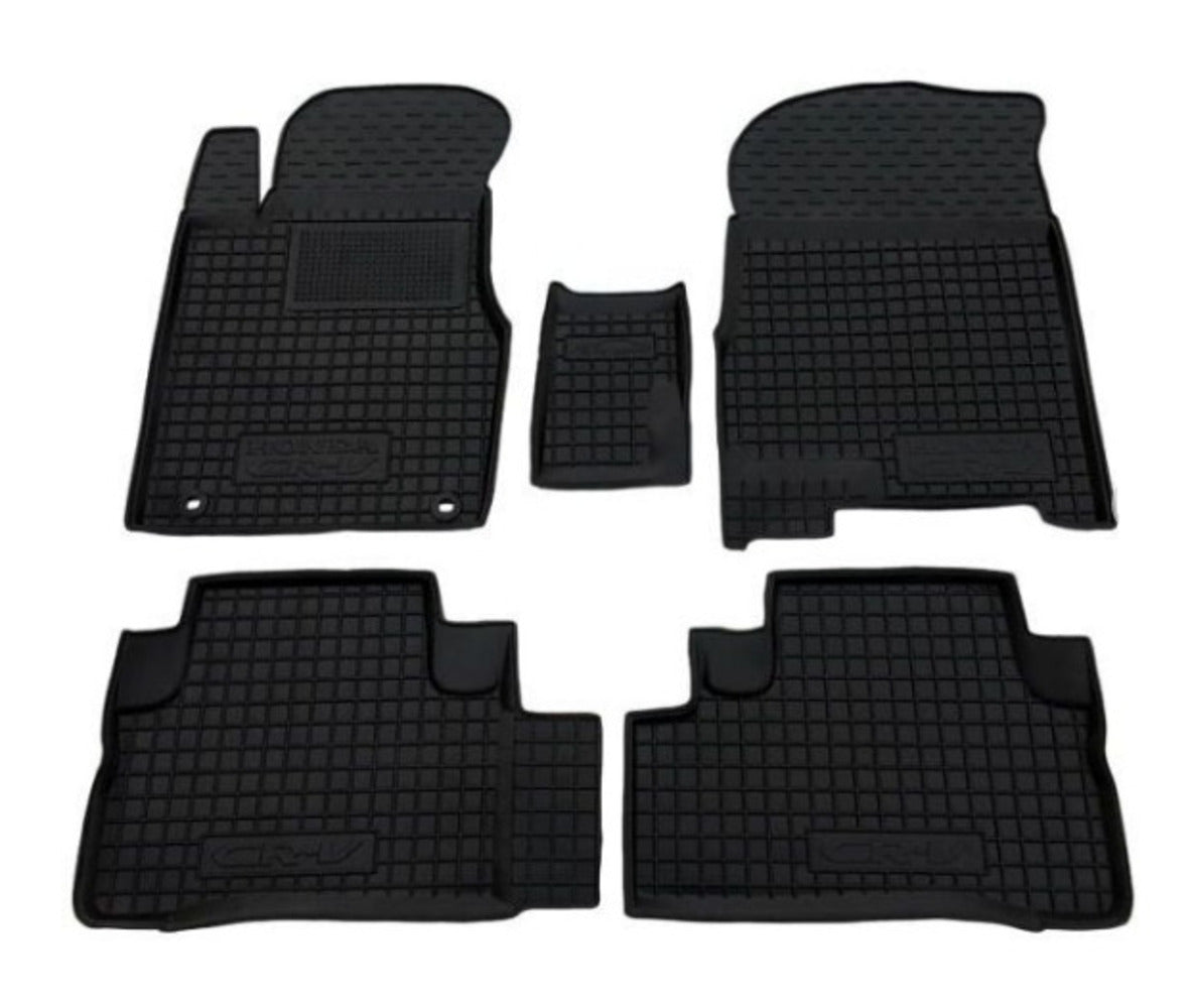 Gummifußmatten-Set passgenau für Honda CR-V III (2006–2012)