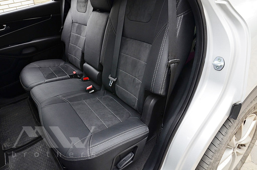 Set coprisedili su misura per KIA Sorento 3 (UM) (2014-2020), Leather Srtyle