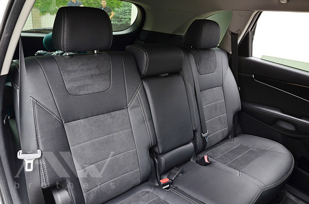 Set coprisedili su misura per KIA Sorento 3 (UM) (2014-2020), Leather Srtyle