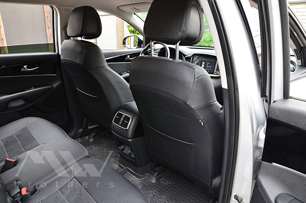 Set coprisedili su misura per KIA Sorento 3 (UM) (2014-2020), Leather Srtyle