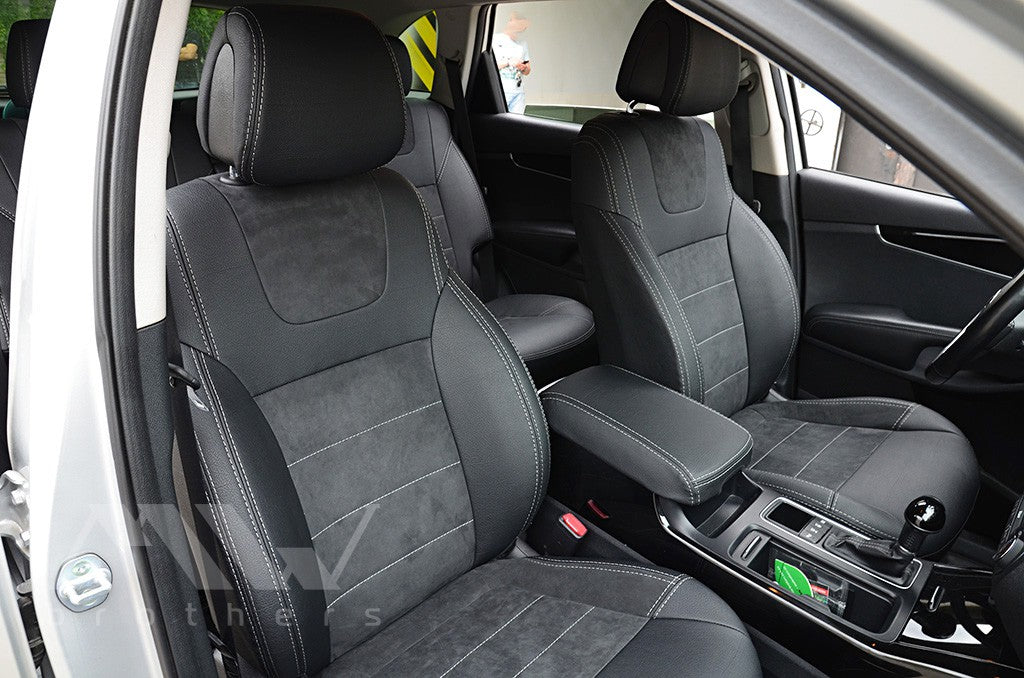 Set coprisedili su misura per KIA Sorento 3 (UM) (2014-2020), Leather Srtyle
