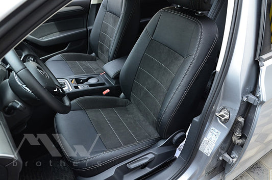 Passgenaue Sitzbezüge für Volkswagen Passat B8 (2014–2023), Lederoptik