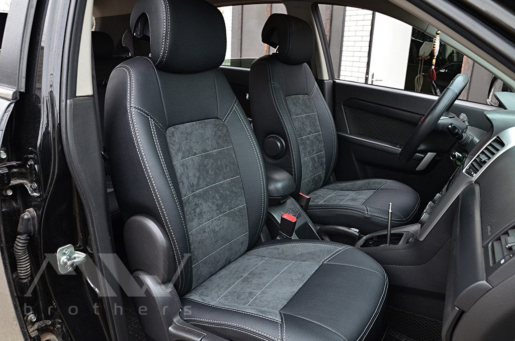 Set coprisedili su misura per Chevrolet Captiva (2006-2018), Leather Style