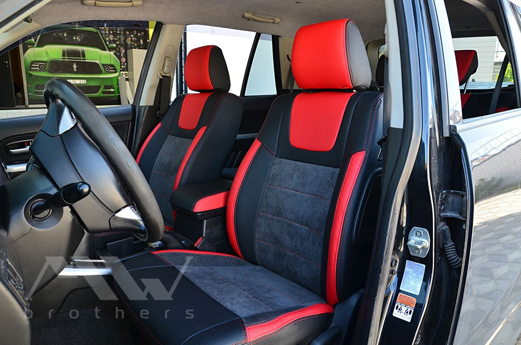 Set coprisedili su misura per Suzuki Grand Vitara (2005-2018), Leather Style