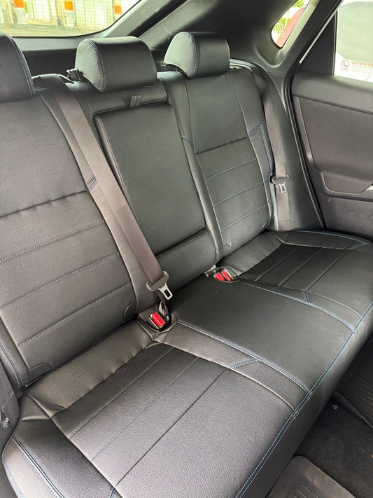 Passgenaue Sitzbezüge für Toyota Bz4x (ab 2021), Lederoptik