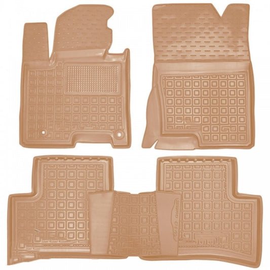 Set tappetini di gomma su misura per Citroen C3 Aircross (2017-2024)