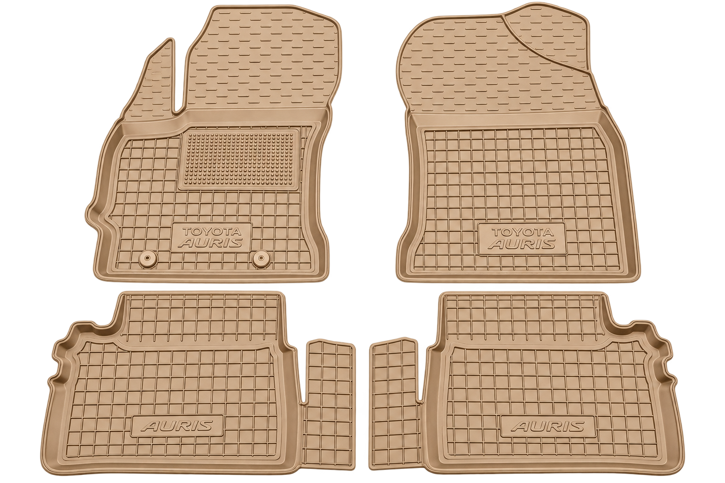 Set tappetini di gomma su misura per Toyota Auris 2 (E180) (2012-2018)