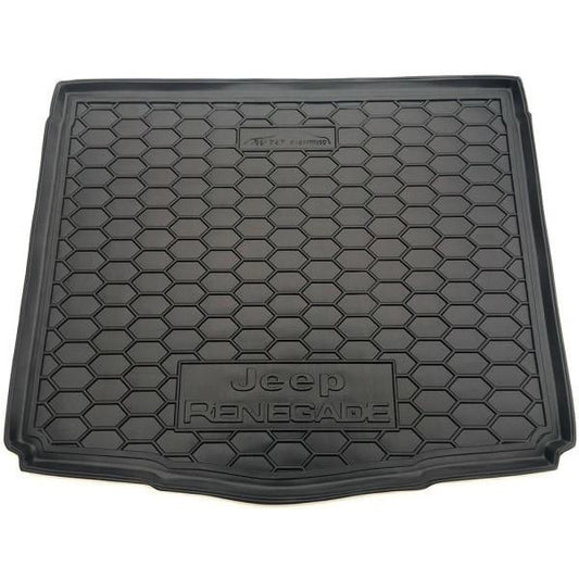 Passgenaue Kofferraummatte aus Gummi für Jeep Renegade (2016 - heute)