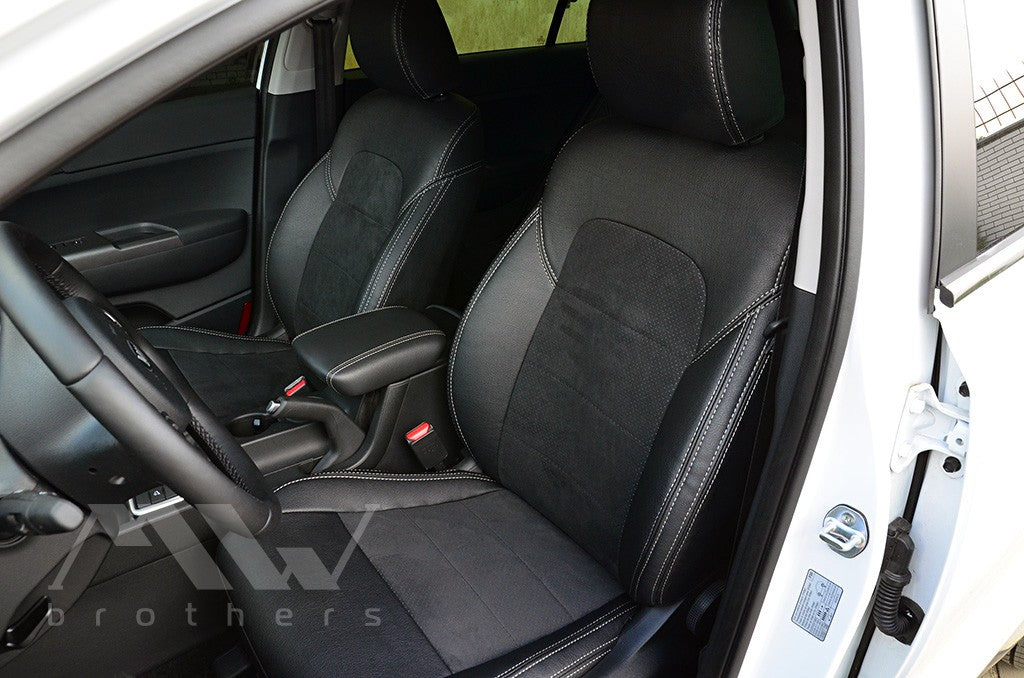 Set coprisedili su misura per Hyundai Tucson 3 (TL) (2015-2021), Leather Style
