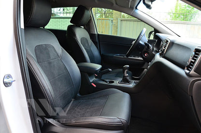 Set coprisedili su misura per Hyundai Tucson 3 (TL) (2015-2021), Leather Style