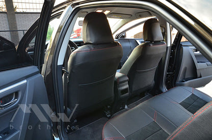 Set coprisedili su misura per Toyota Corolla (E170) (2013-2018), Leather Style