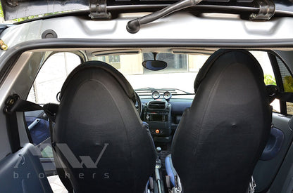 Set coprisedili su misura per Mercedes-Benz Smart Fortwo 1 (450) (1998-2007), Leather Style