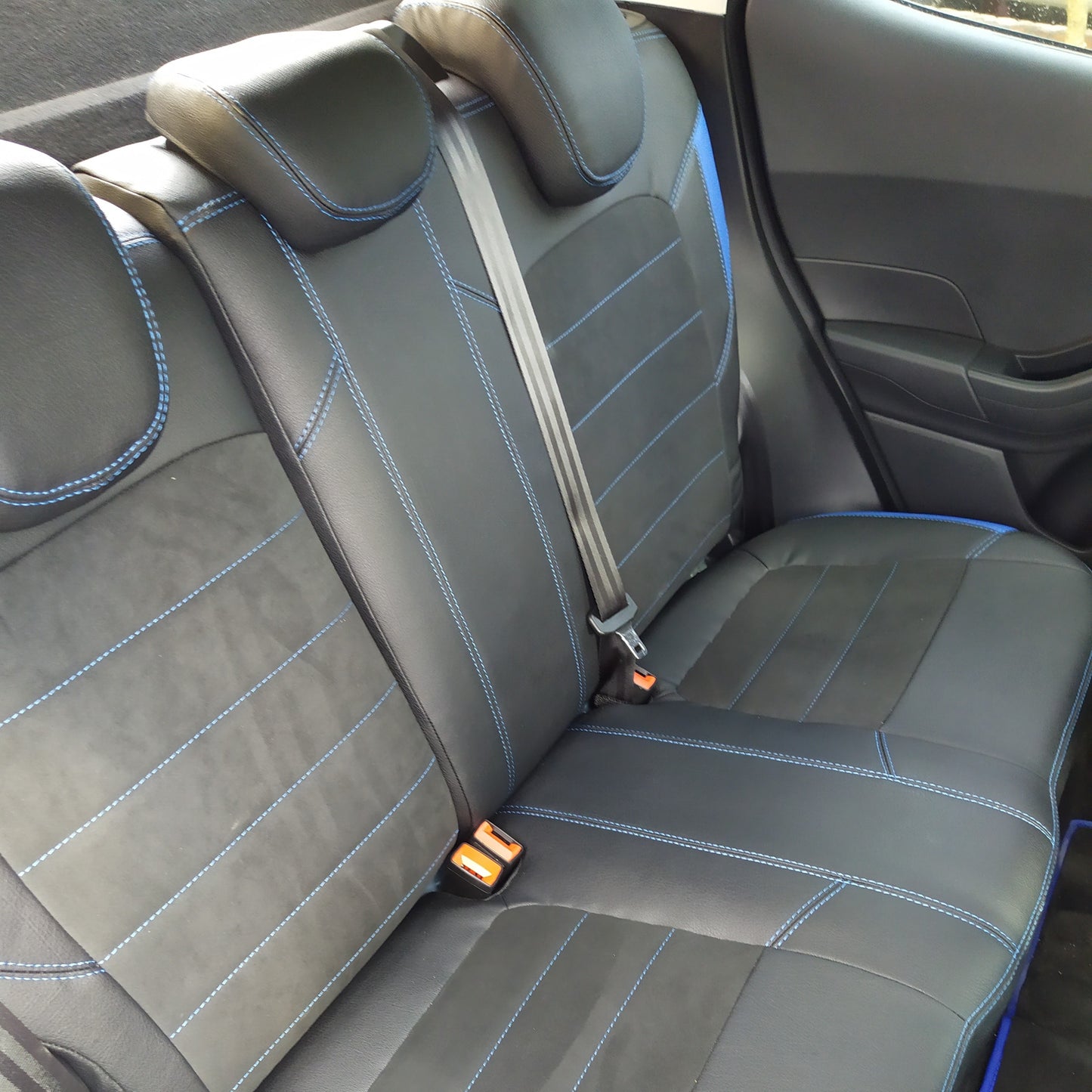 Set coprisedili su misura per Ford Puma (2019-), Leather Style