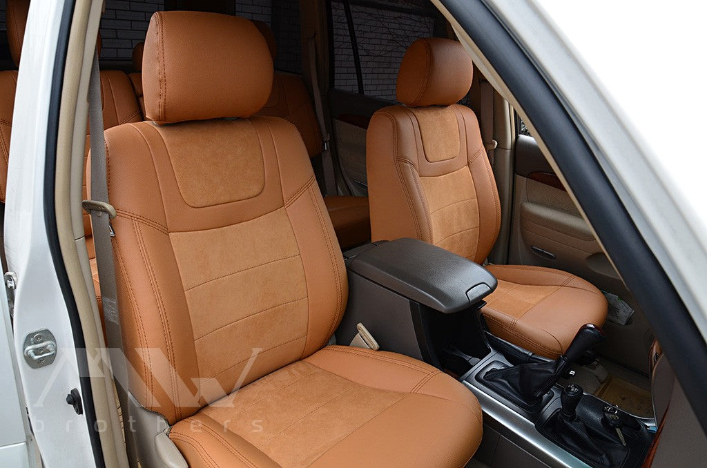 Set coprisedili su misura Toyota Land Cruiser Prado 120 (2002-2009), Leather Style