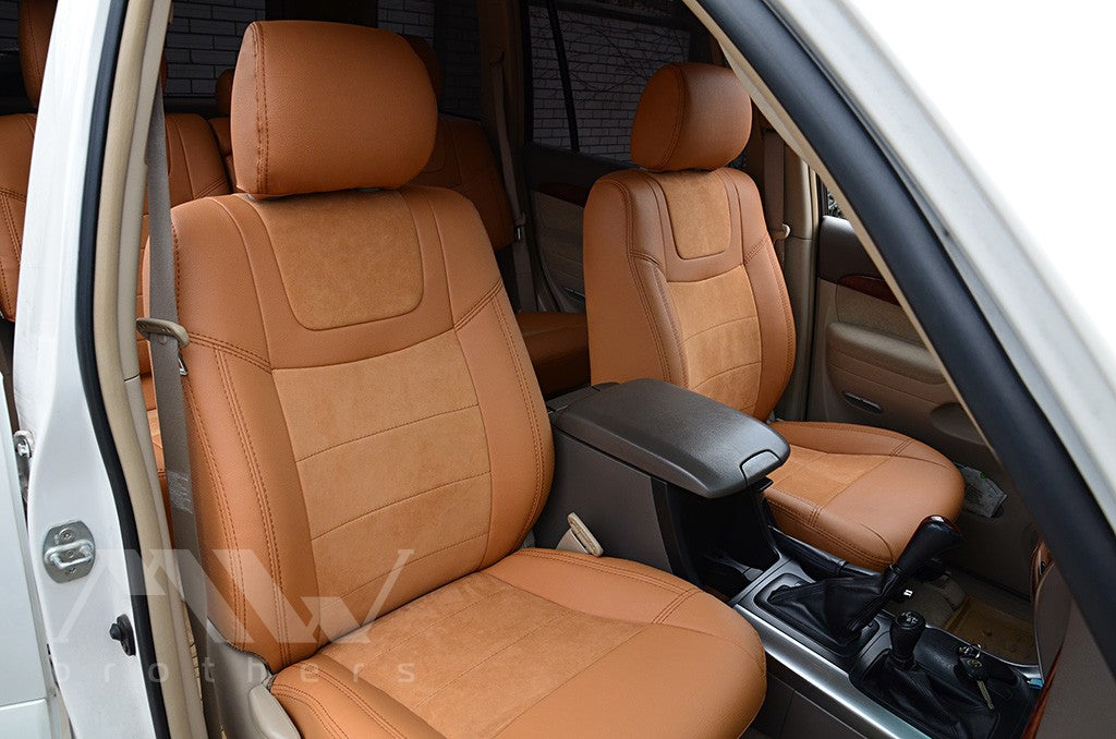Set coprisedili su misura Toyota Land Cruiser Prado 120 (2002-2009), Leather Style