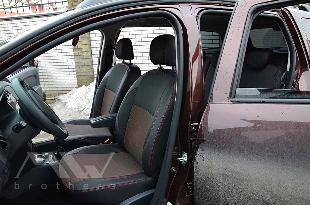 Set coprisedili su misura per Dacia / Renault Sandero 2 (2012-2022), Comfort Style