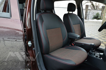Set coprisedili su misura per Dacia / Renault Sandero 2 (2012-2022), Comfort Style